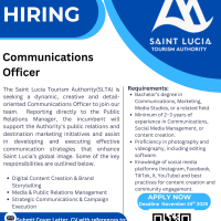 Saint Lucia Tourism Authority - Communication Officer
